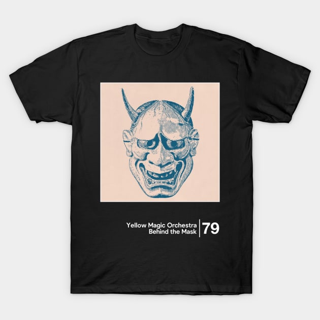 Yellow Magic Orchestra - Behind The Mask / Minimal Style Graphic Artwork Design T-Shirt by saudade